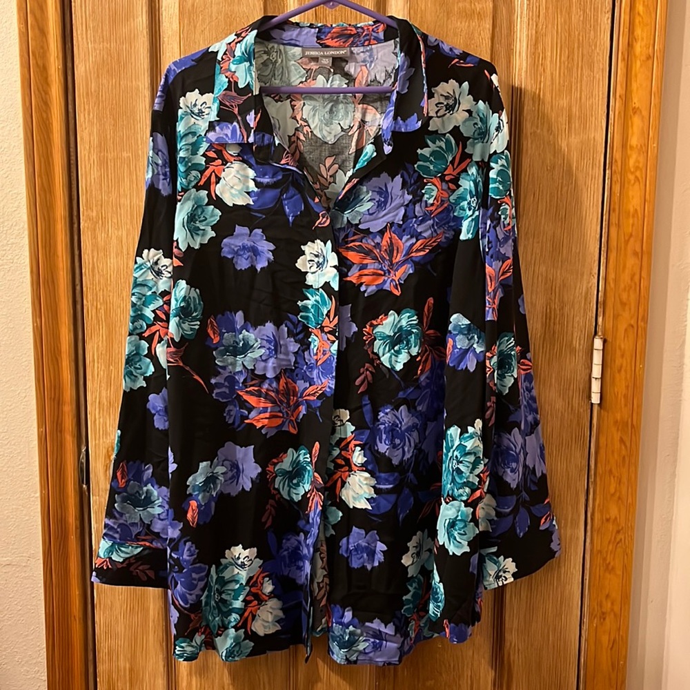 Size 24W Jessica London Blouse